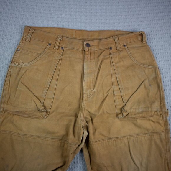 Dickies Workwear Double Knee Thrashed Carpenter Pants 38x30 - Picture 6 of 8